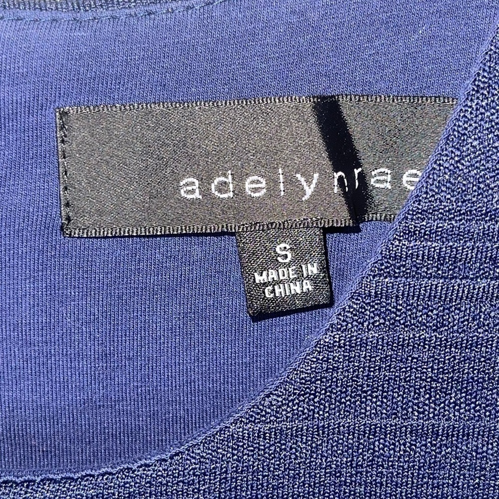 Adelyn Rae Navy Lace Inset Racerback Bodycon Mini Dress Small - Picture 5 of 7